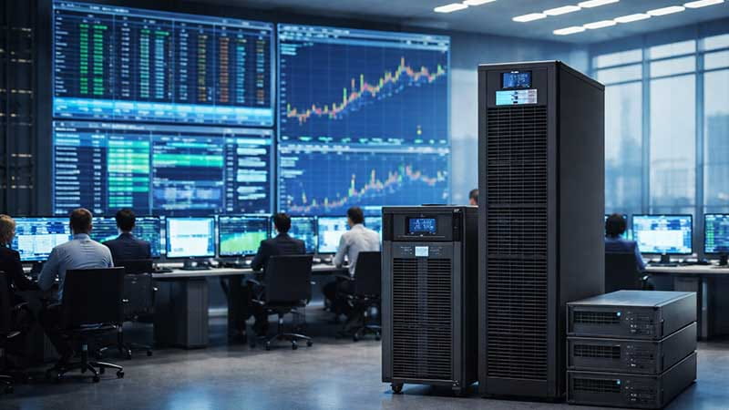 UPS for financial institutions